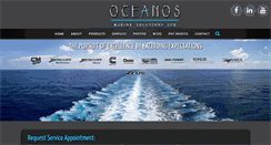 Desktop Screenshot of oceanosmarine.com