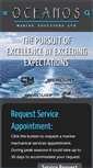 Mobile Screenshot of oceanosmarine.com